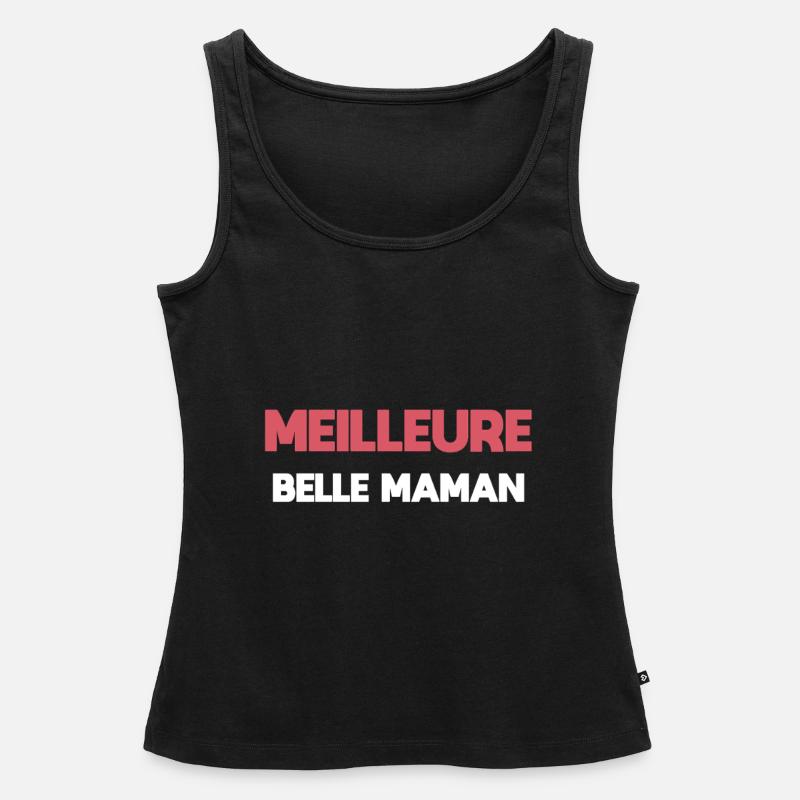 Beste Stiefmutter Stiefmutter Stiefmutter - Frauen Premium Organic Tank Top - Schwarz