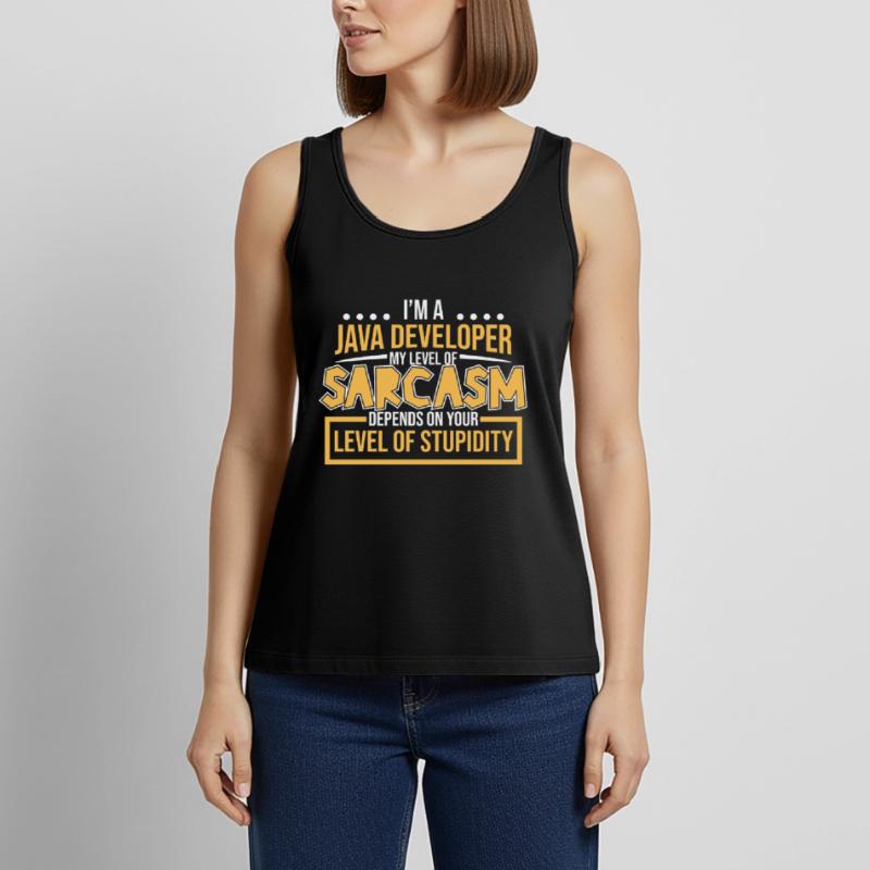 Java Developer Women’s Premium Organic Tank top