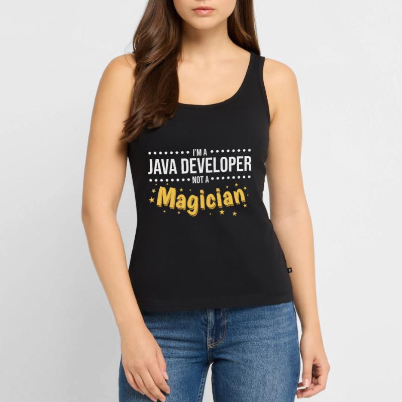 Java Developer Débardeur bio Premium Femme