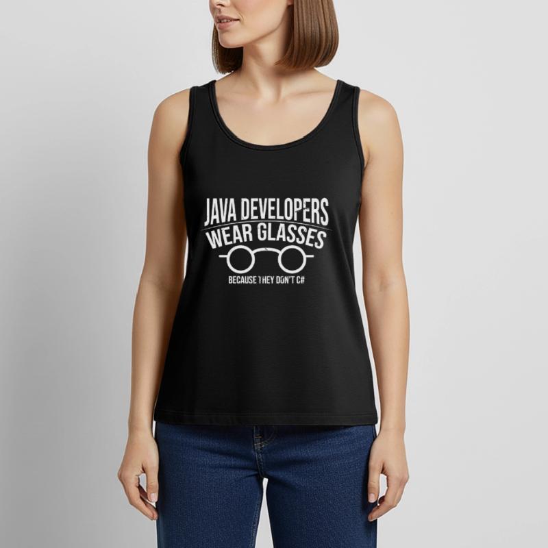 Java Developer Débardeur bio Premium Femme