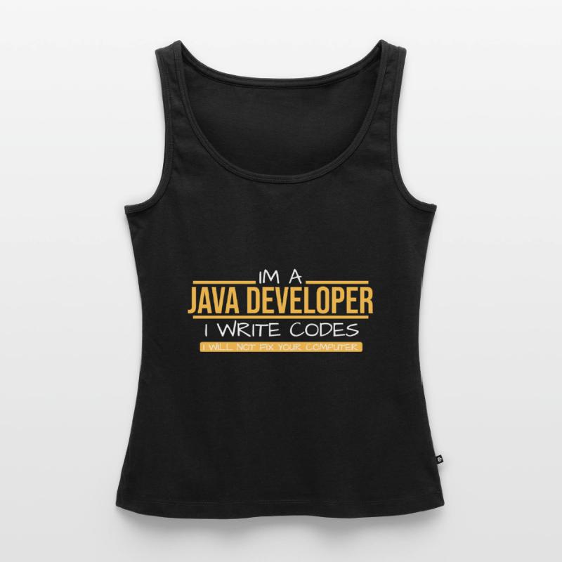 Java Developer Débardeur bio Premium Femme