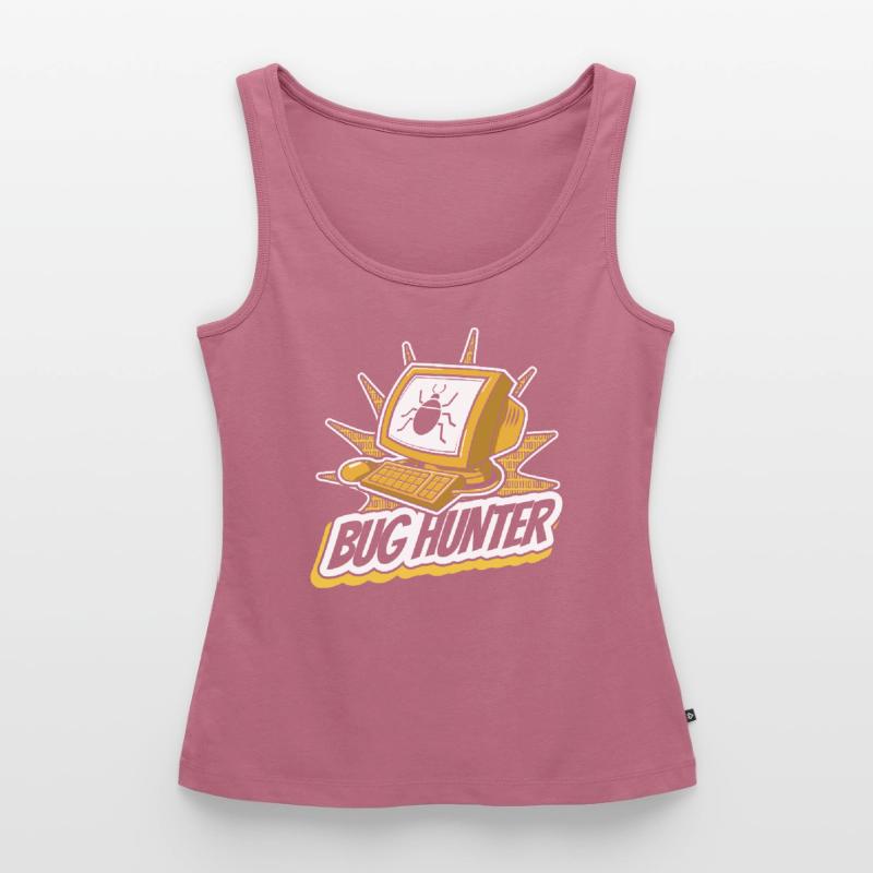 Bug Hunter Softwareingenieur Developer Coder Frauen Premium Organic Tank Top
