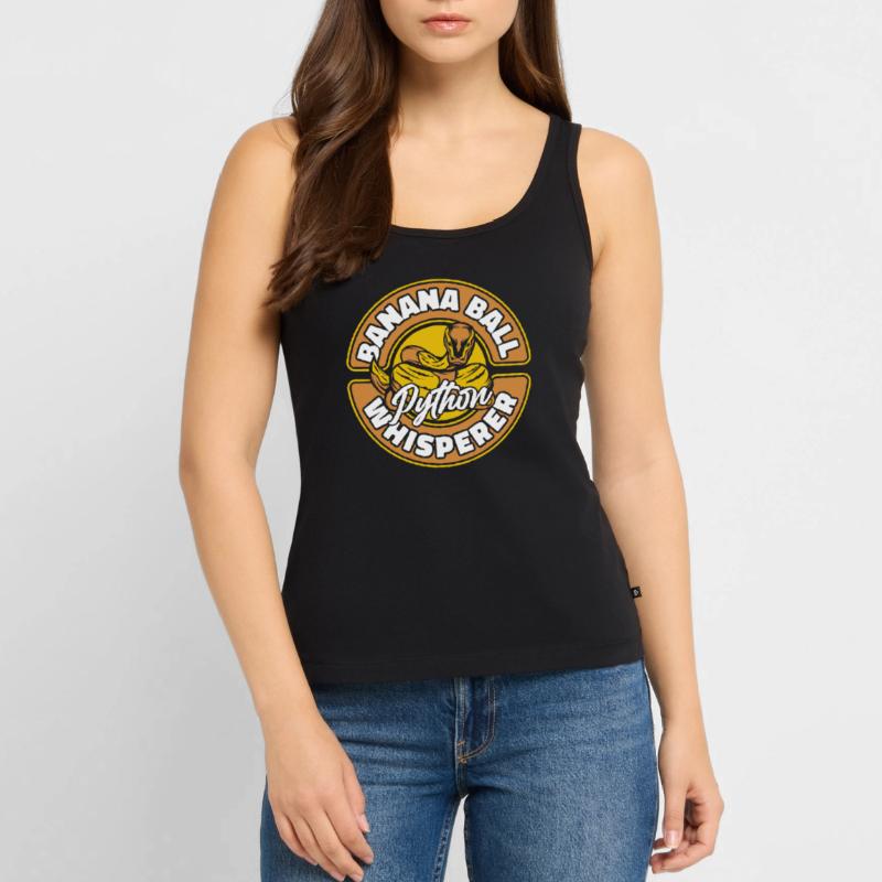 Boule de banane Python Chuchoter Python Boule de banane Débardeur bio Premium Femme