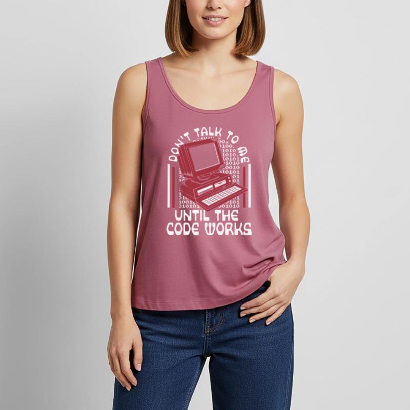 Until The Code Works Software Engineer Coder Women’s Premium Organic Tank top