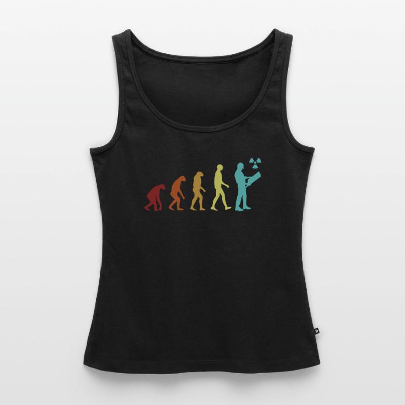 Nuclear Engineer Evolution Uranium Energy Nuclear Women’s Premium Organic Tank top