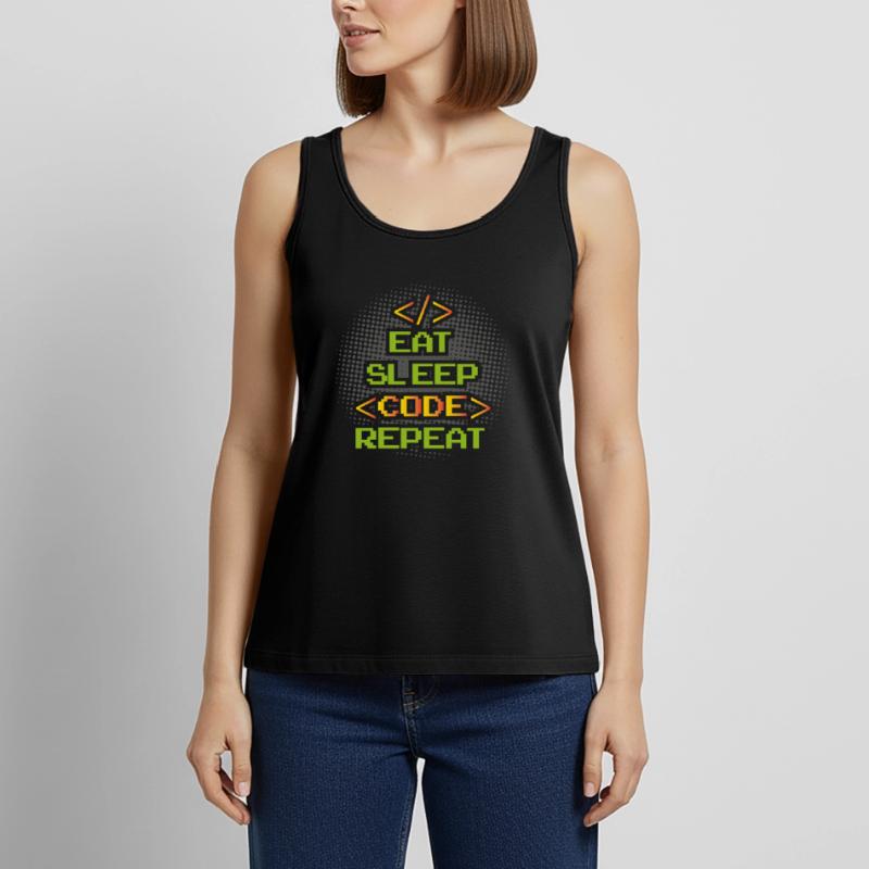 Funny Programmer Software Developer Women’s Premium Organic Tank top