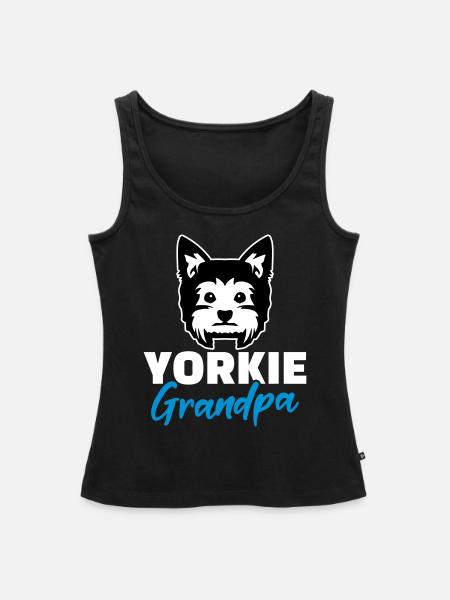 Yorkshire Terrier - Frauen Premium Organic Tank Top - Schwarz