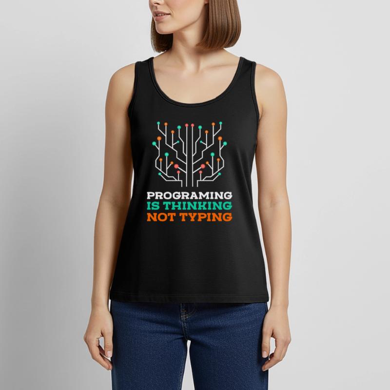 Programmer Coder Nerd Women’s Premium Organic Tank top