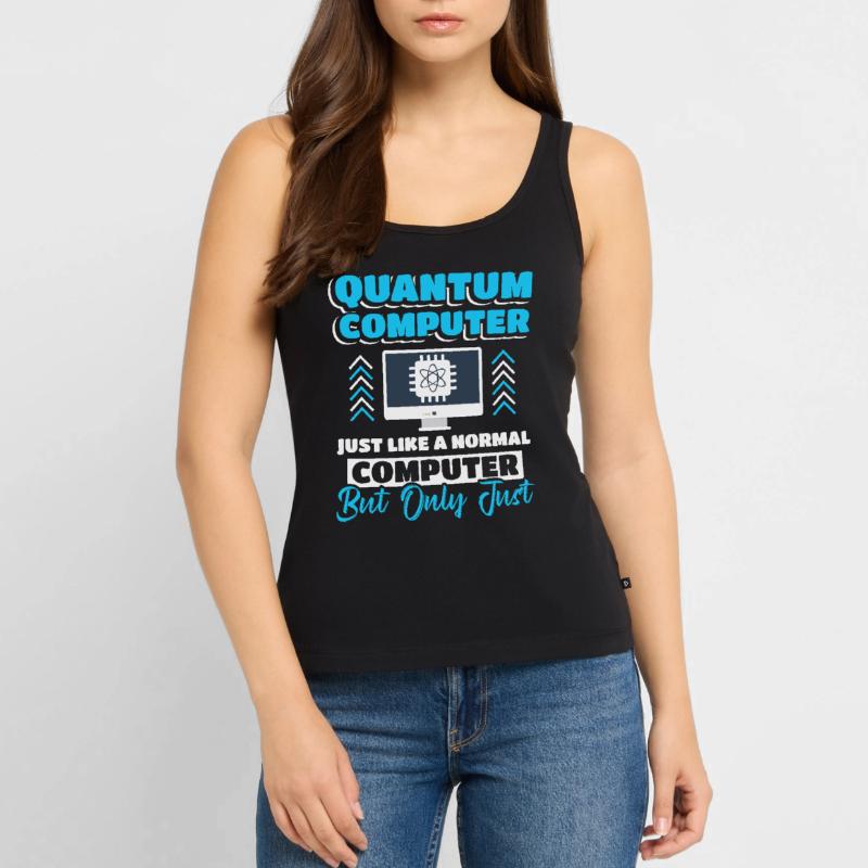 Quantum Computer Quantum Computing Women’s Premium Organic Tank top