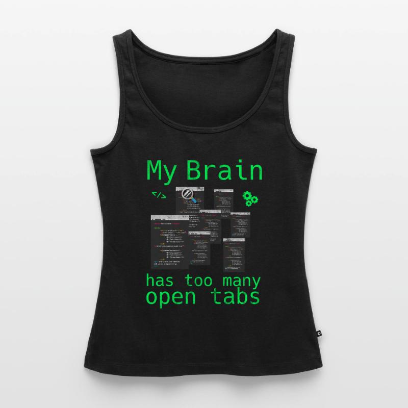 Informatique Hacker Programmer Binary Pc Computer Débardeur bio Premium Femme