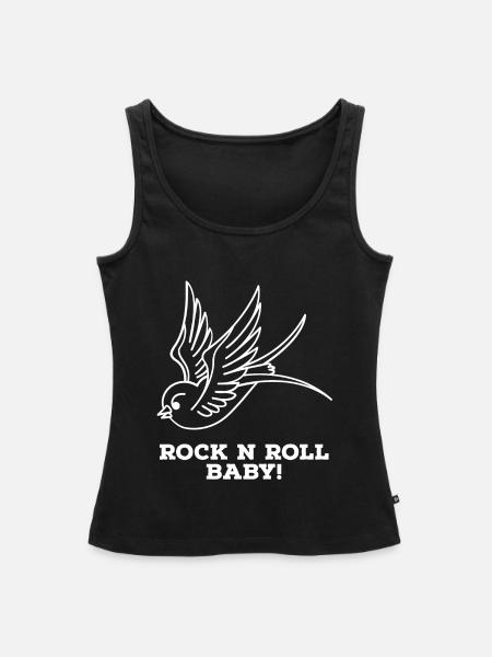 ...inked Rockabilly, Rockabella, Psychobilly. - Frauen Premium Organic Tank Top - Schwarz