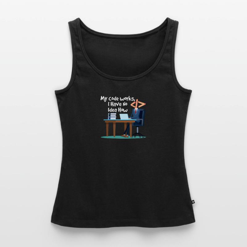 Lustiger Programmierer-Spaß - Aussenseiter-Computer-Code-Witz Frauen Premium Organic Tank Top