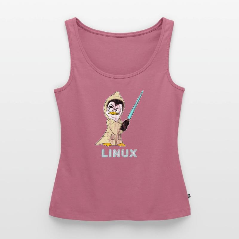 Nerd Linux computer scientist Linux software developer Women’s Premium Organic Tank top