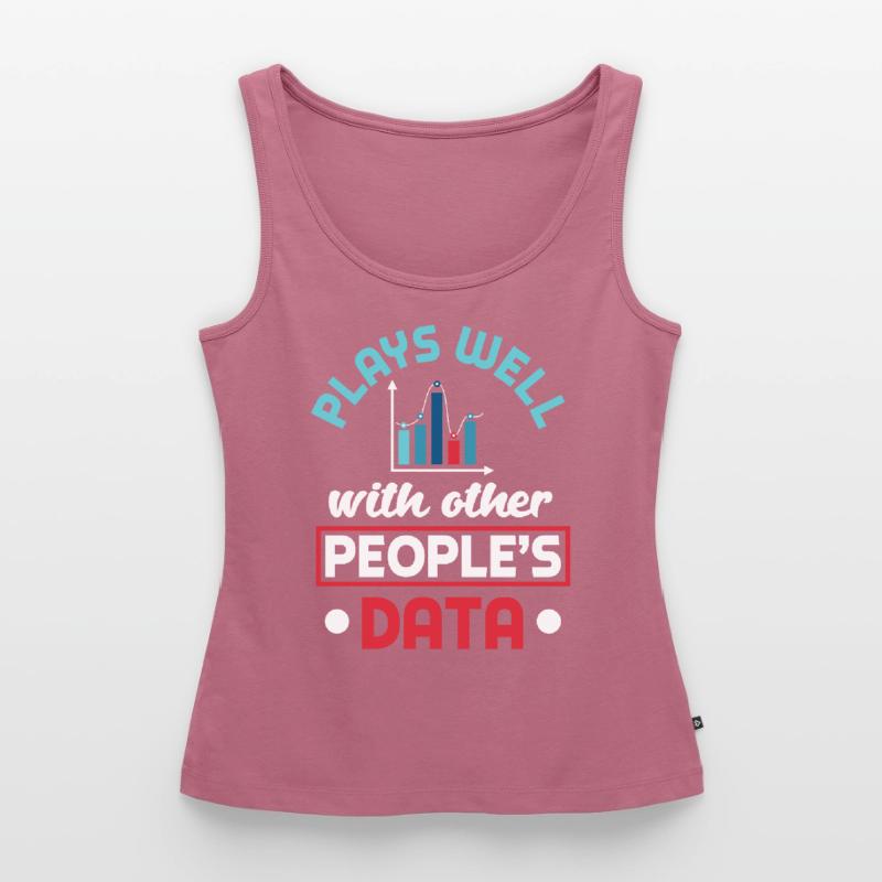 Data Engineering Data Analytics für einen Data Frauen Premium Organic Tank Top