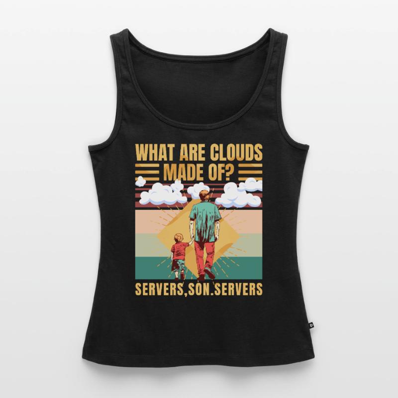 Funny Programmer Software Developer Computer Frauen Premium Organic Tank Top