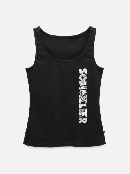 Sommelier Wine Drinking Tasting - Frauen Premium Organic Tank Top - Schwarz