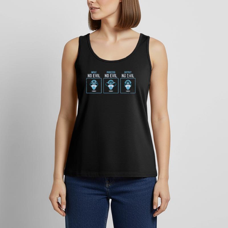 Wise Robots Computer Programmer Engineer Software Frauen Premium Organic Tank Top