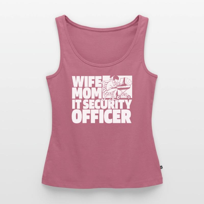 Entwickler Coder Programmierer Ehefrau Frauen Premium Organic Tank Top