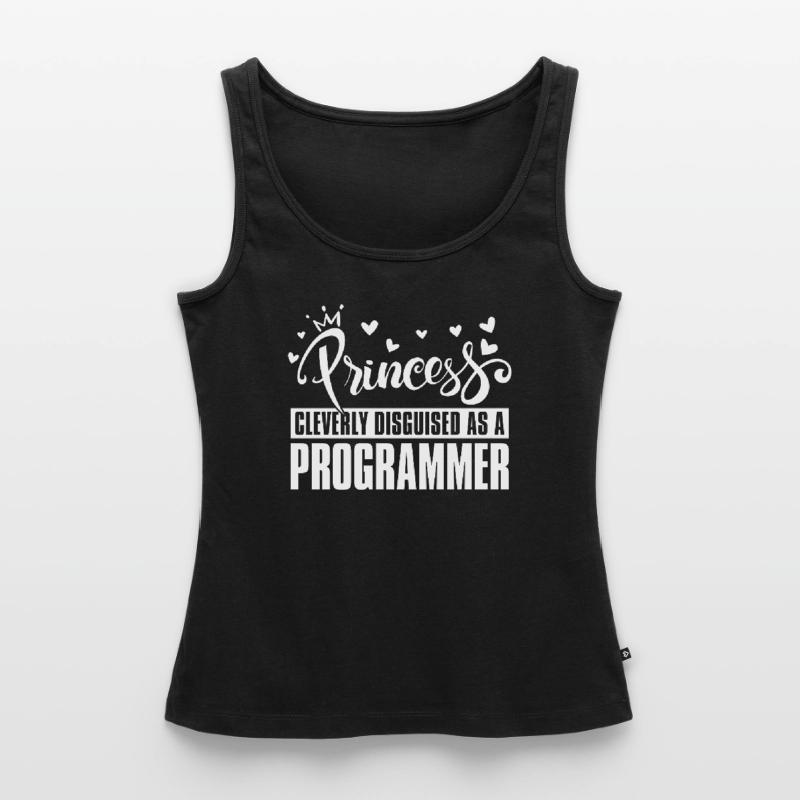 Developer Coder Programmer Princess Women’s Premium Organic Tank top