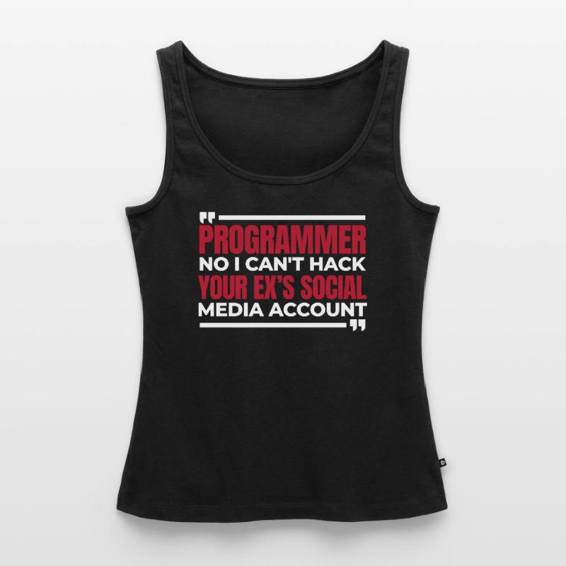 Developer Coder Programmer Humor Women’s Premium Organic Tank top
