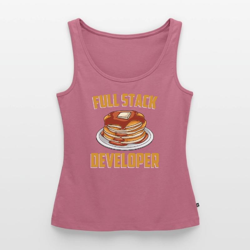 Développeur Full Stack - Programmeur scientifique Coder Débardeur bio Premium Femme