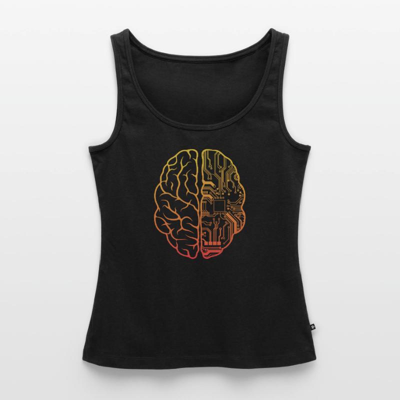 Programmierer HTML - Entwickler Programmierung Brain Cool Frauen Premium Organic Tank Top