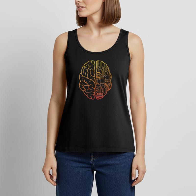Programmierer HTML - Entwickler Programmierung Brain Cool Frauen Premium Organic Tank Top