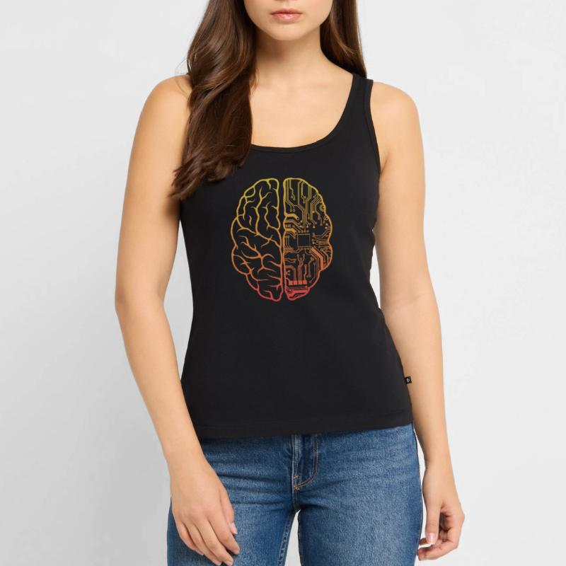 Programmierer HTML - Entwickler Programmierung Brain Cool Frauen Premium Organic Tank Top