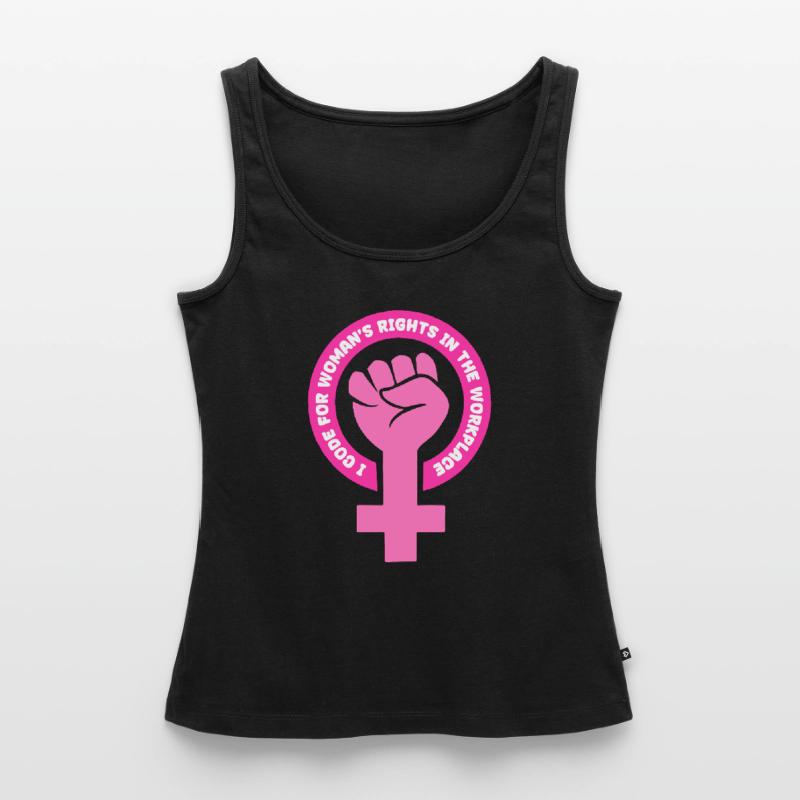 Developer Coder Programmer Funny Women’s Premium Organic Tank top