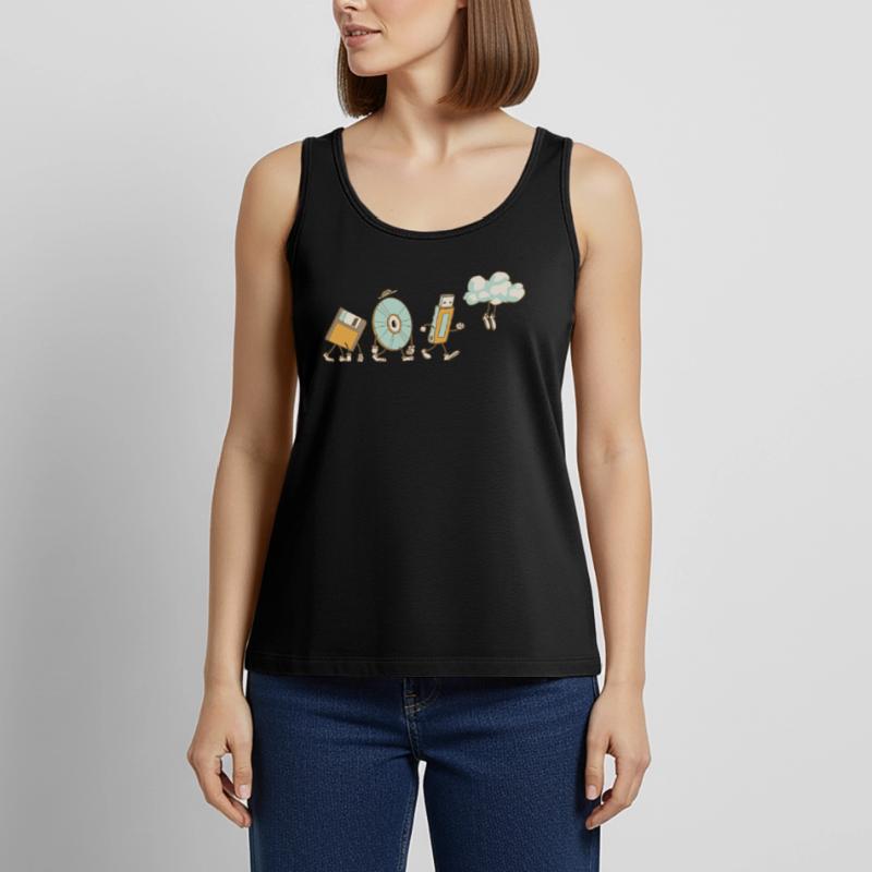 DevOps Engineer Cloud Computing Evolution Women’s Premium Organic Tank top