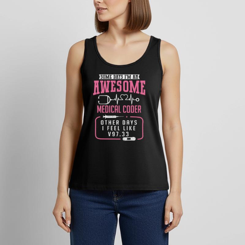Medical Coder Coding Specialist Women’s Premium Organic Tank top