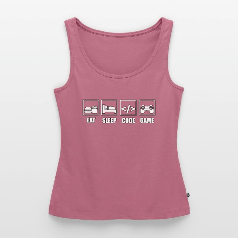 Informatiker Nerd System Admin IT Experte Coder Frauen Premium Organic Tank Top