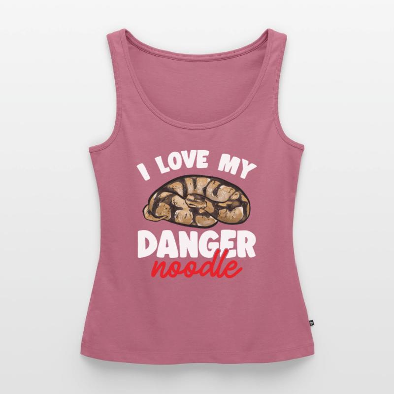 Ball Python Snake King Python Débardeur bio Premium Femme