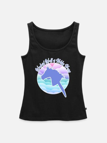 STECKENPFERD - Frauen Premium Organic Tank Top - Schwarz