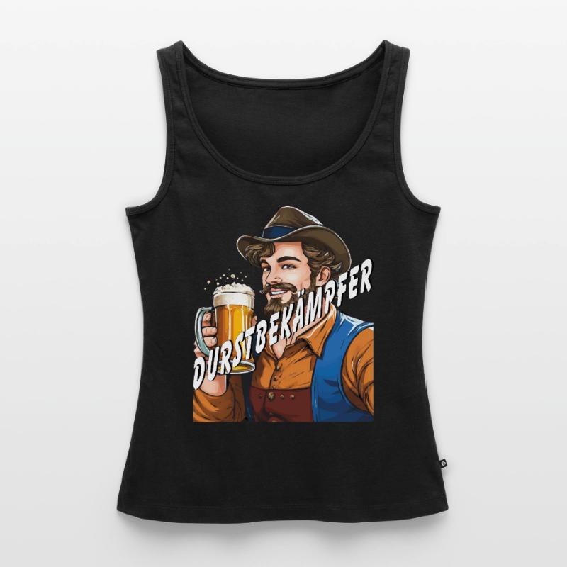 MANN Bier DURSTBEKÄMPFER Frauen Premium Organic Tank Top