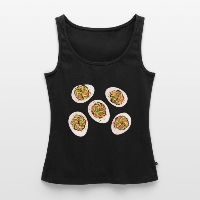 Stuffed Eggs Deviled Eggs Women’s Premium Organic Tank top