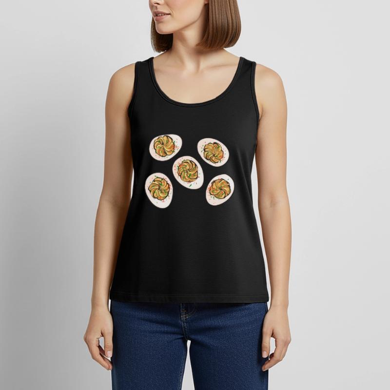 Stuffed Eggs Deviled Eggs Women’s Premium Organic Tank top