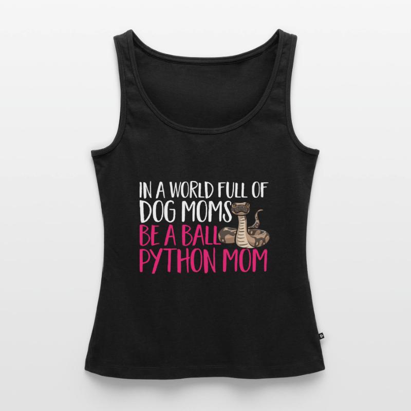 Ball Python Snake King Python Débardeur bio Premium Femme