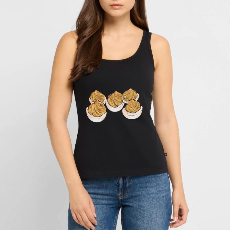 Stuffed Eggs Deviled Eggs Women’s Premium Organic Tank top