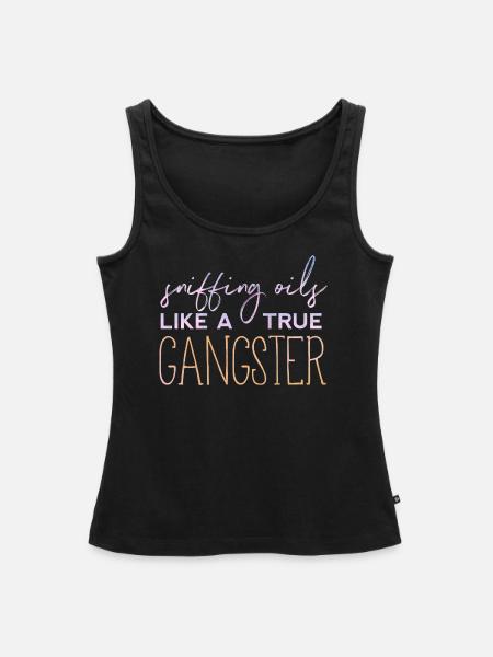 schnüffeln - Frauen Premium Organic Tank Top - Schwarz