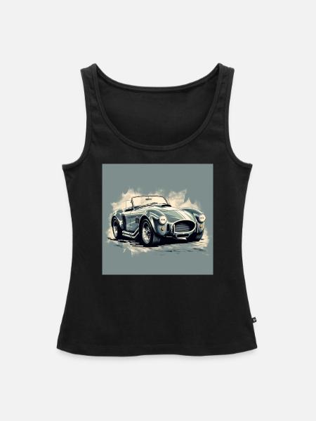 AC COBRA KOLLEKTION - Frauen Premium Organic Tank Top - Schwarz
