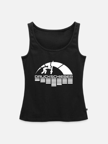 Druckschieber Arc Logo - Frauen Premium Organic Tank Top - Schwarz