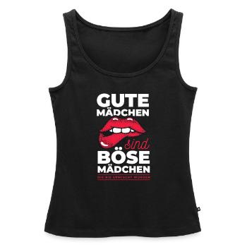 sexy Spruch Frauen - Frauen Premium Organic Tank Top - Schwarz - Vorne - AI Model Female 172 light (172cm)