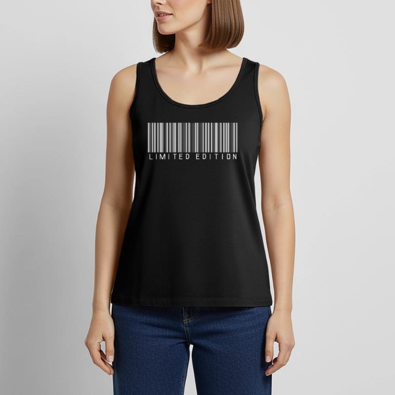 EDITION LIMITÉE - CODE-BARRES - STRICHCODE - SCANNER Débardeur bio Premium Femme