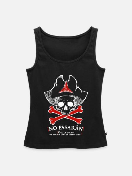 ¡No pasarán! - Frauen Premium Organic Tank Top - Schwarz