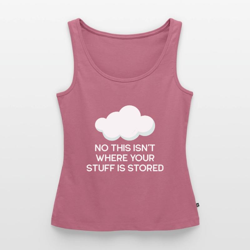 Cloud Computing Informatik Computer Programmierer Frauen Premium Organic Tank Top