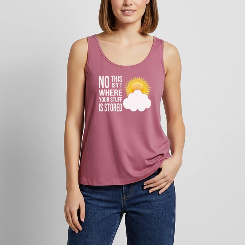 Cloud Computing Informatik Computer Programmierer Frauen Premium Organic Tank Top