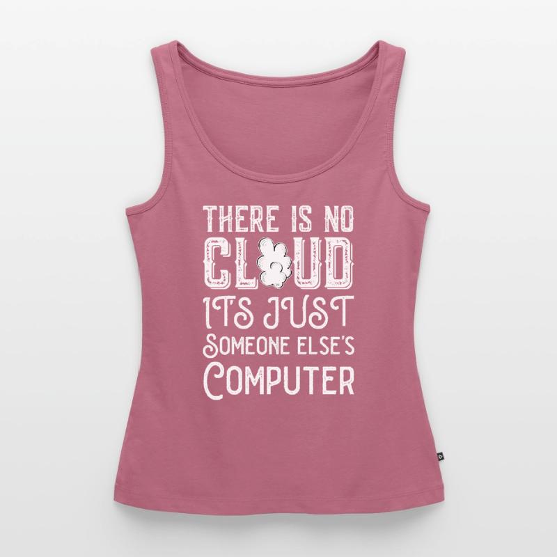 Cloud Computing Informatik Programmierung Dev Frauen Premium Organic Tank Top