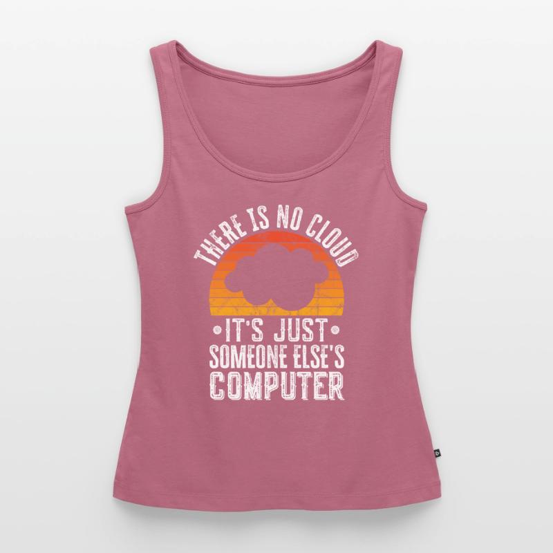 Cloud Computing Informatik Programmierung Dev Frauen Premium Organic Tank Top