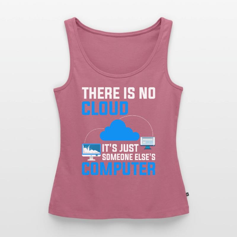 Cloud Computing Informatik Programmierung Dev Frauen Premium Organic Tank Top